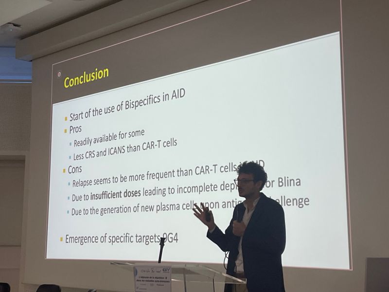 Présentation consacrée aux anticorps bispécifiques.